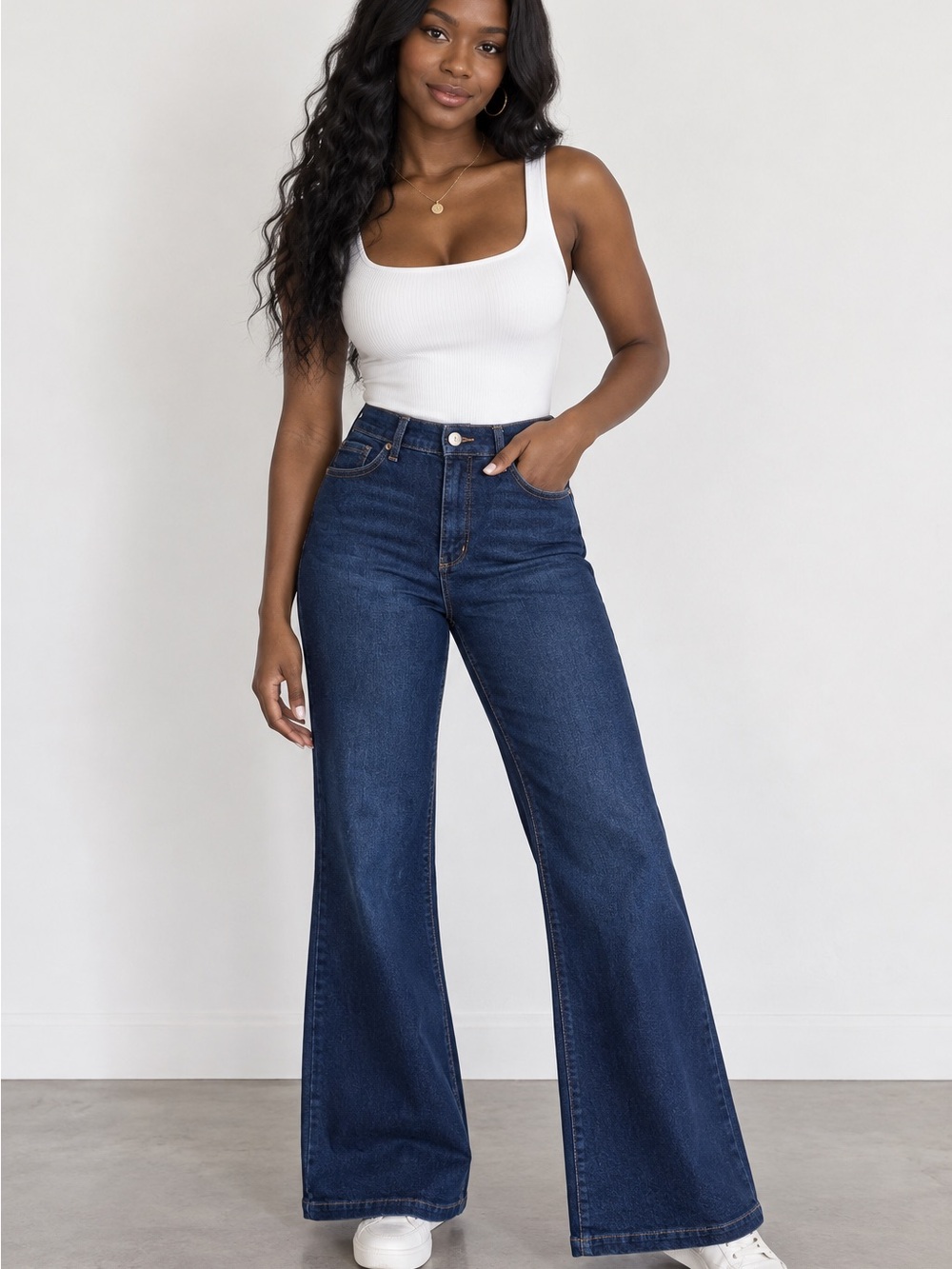 Sofia by Sofia Vergara Melisa High Rise Flare Dark Wash Jeans Women’s Size 12